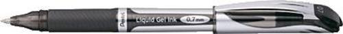 Pentel EnerGel BL 57 Gel-Tintenroller mit schwarzer Tinte, 12 Stück - Bild 1