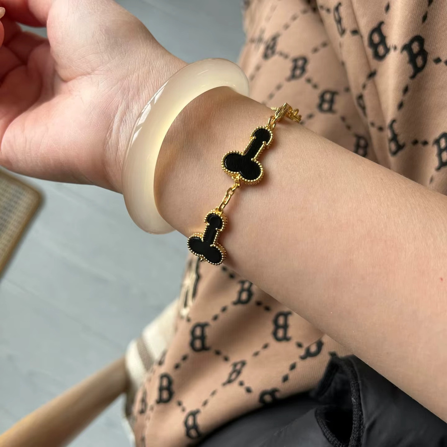 EDY STONE Armband, Titan, Gold, Unisex - Bild 2