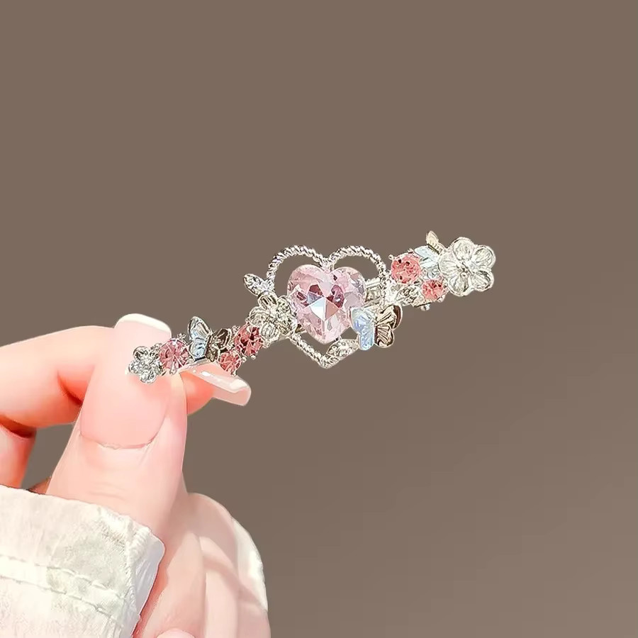 HIYAYZ Haar Clip Schmetterling Lila, Damen - Bild 3