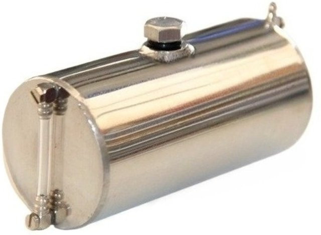 goni Mini-Kraftstofftank Modell-Motor, Metall, Grau, Zubehör - Bild 1