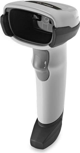 Zebra Symbol DS2208 Barcode-Scanner Handgerät mit USB-Kit in Schwarz und Weiß - Bild 1