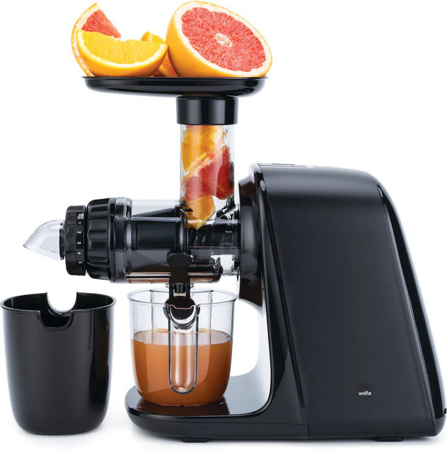 Wilfa Juicemaster Fresh Slow Juicer SJ1B-500 Entsafter in Schwarz - Bild 1