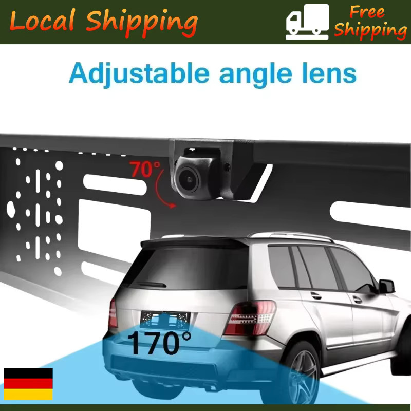 WIFI-Auto-Rückfahrkamera in Schwarz mit HD-Nachtsicht und wasserdichtem europäischem Hängetyp für iOS und Android - Bild 3