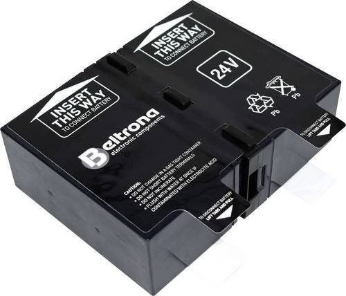 Beltrona RBC124 USV-Anlagen-Akku in Schwarz passend für APC - Bild 1