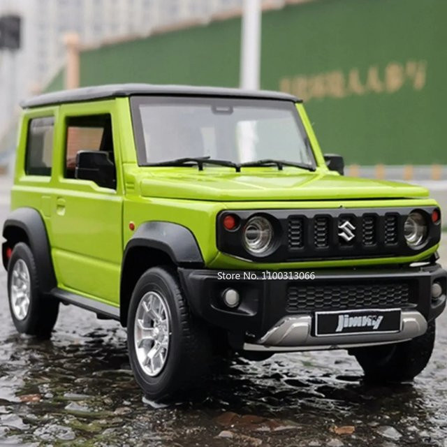 MAKEDA Suzuki Jimny, Automodell, 1:18, mit Licht und Sound, Metall - Bild 1