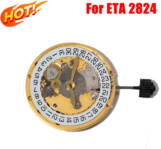 CAOWTAN Automatisches mechanisches Uhrwerk, Messing, Gold - Bild 1