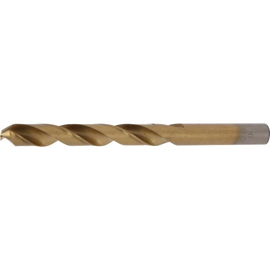 BGS Spiralbohrer HSS-G titan-nitriert in Gold, Durchmesser: 10,0 mm - Bild 2