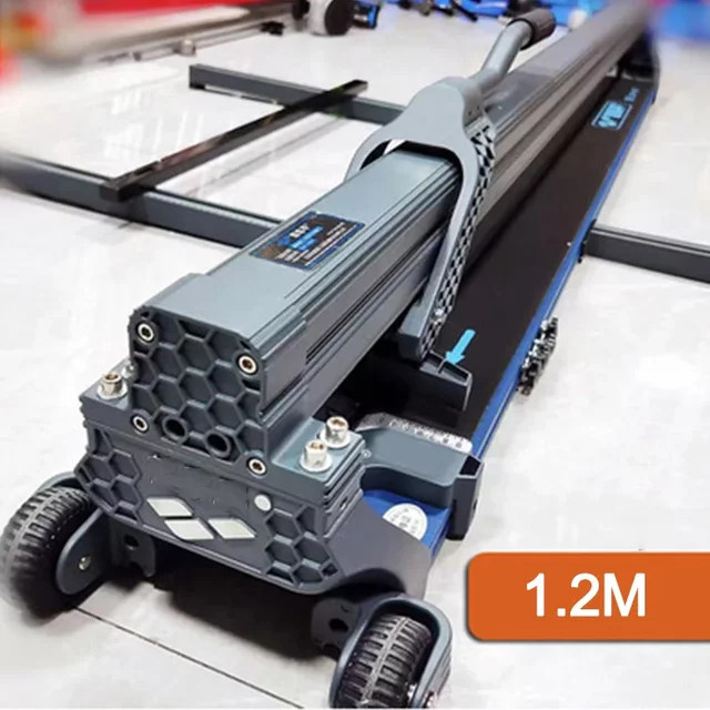 GZRUOMU Fliesenschneidemaschine aus Aluminiumlegierung in Grau mit 1,2 m Schneidelänge und 45 Grad Schiebemesser für Fliesen und Glas - Bild 1