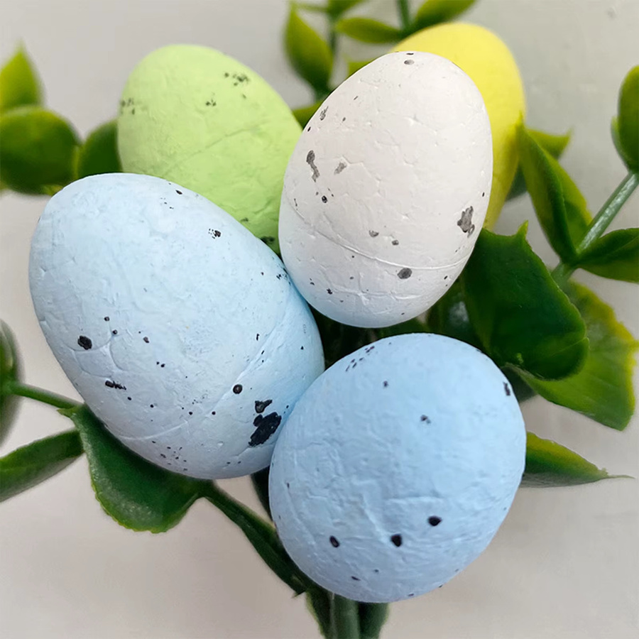 YOUTHINK Künstlicher Osterei-Zweig in Mehrfarbig zur Osterdekoration - Bild 2