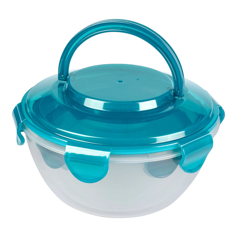 Genialo Party-Schüsseln XXL, 3-teilig, transparent blau - Bild 1