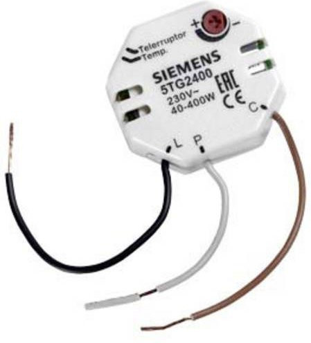 Siemens 5TG2400 Analoge Unterputz-Zeitschaltuhr in Weiß mit 400W und IP20 Schutzart - Bild 1