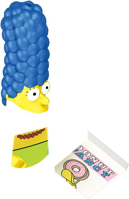 Disney Gelbe Charakterfamilie-Bausteinfiguren, DIY-Montagespielzeug - Bild 1