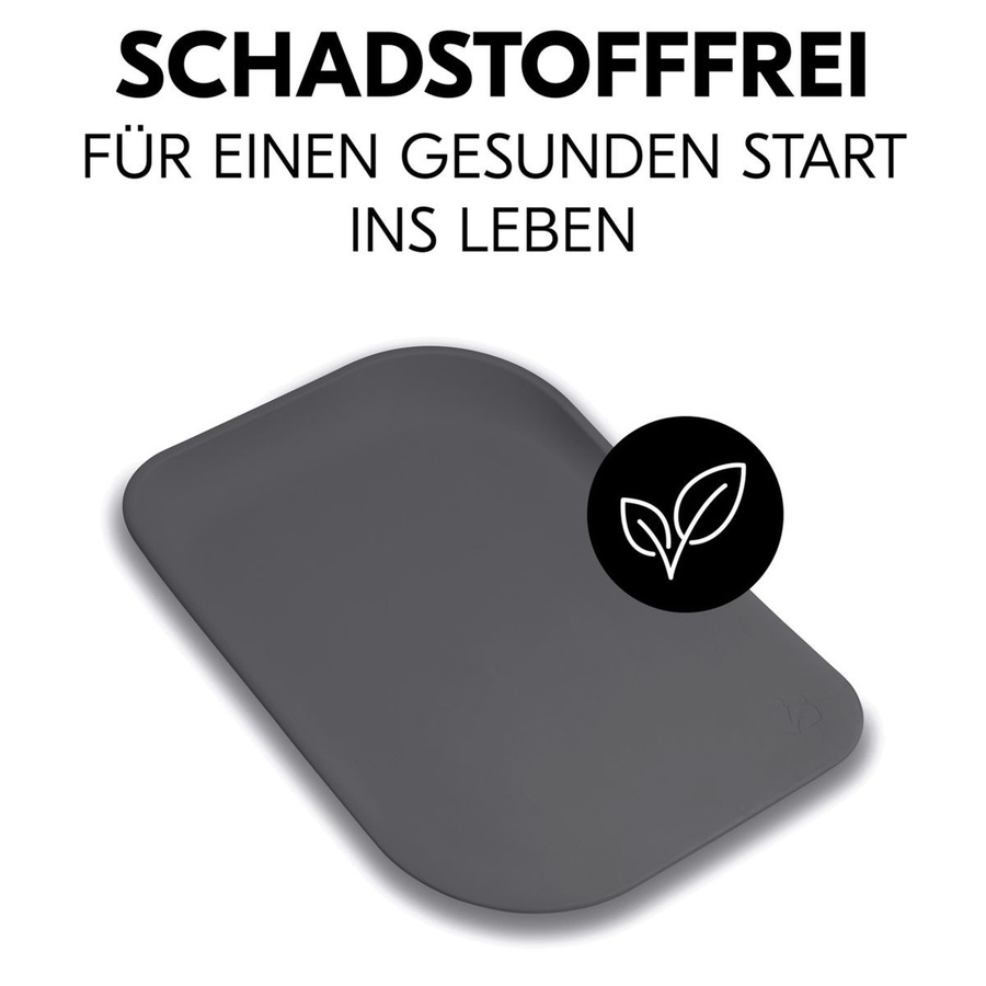 Hauck Wickelauflage Change N Clean rutschfest und abwaschbar in Anthrazit/Grau - Bild 5