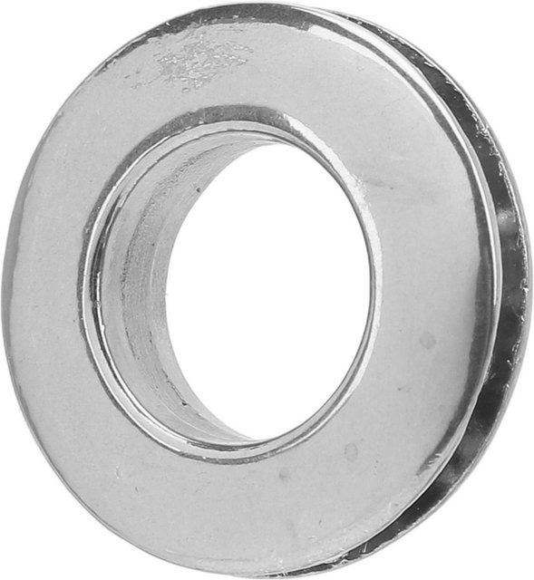 10 Stück Runde Ösen von ZuiyouSports1 in Silber mit 10 mm Innendurchmesser aus Kunststoff für Kleidung, Hosen, Gepäck, Hüte, Gürtel und Schuhe - Bild 1