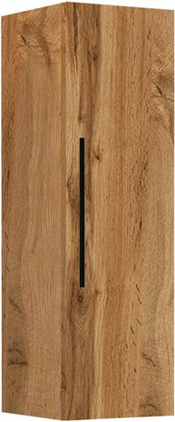 VCM Wandregal Arila L Senkrecht in Honig-Eiche, B: 30 cm, H: 95 cm, T: 30 cm - Bild 1