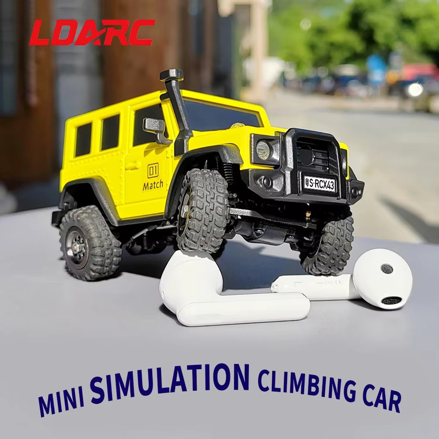 LDARC X43 Crawler RC Auto 1:43 Fernbedienung 4WD Mini Kletterfahrzeug - Bild 3