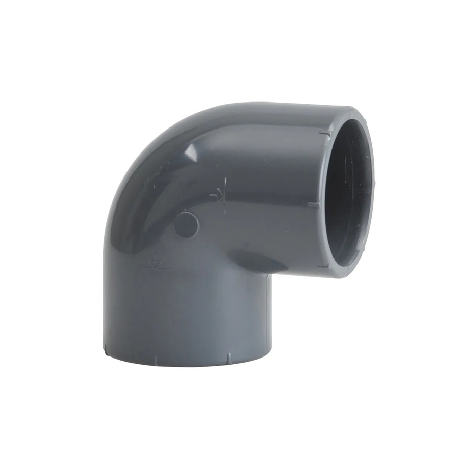 Setma PVC Winkel 90 Grad Biegung in Grau - Bild 2