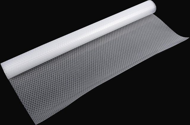 TOMTOP JMS Transparente EVA Schubladenmatte als rutschfeste, nicht klebende Regalunterlage, Breite: 120 cm, Tiefe: 45 cm - Bild 1
