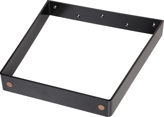 Tischuntergestell Dieda in V-Form aus Stahl, Schwarz matt, Breite: 70 cm, Höhe: 71 cm - Bild 1