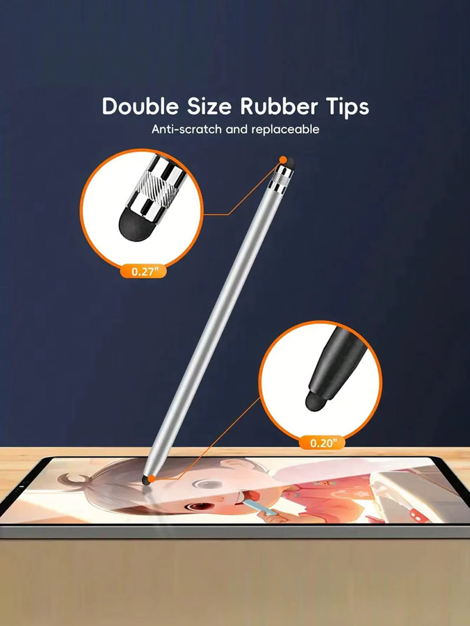 KYNOVATION Kapazitiver Stylus mit Gummispitze für Android-Tablets und alle Touchscreen-Geräte - Bild 5