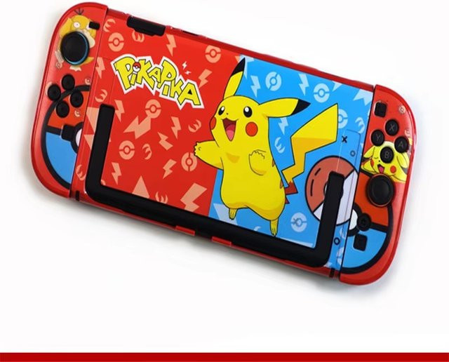 Nintendo Switch 2 (2025) Schutzhülle mit Picacho-Design aus hartem TPU, kratzfest und stoßdämpfend, Multicolour - Bild 1
