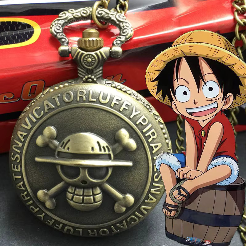 Bandai Taschenuhr, Messing, Weiß, Unisex - Bild 6