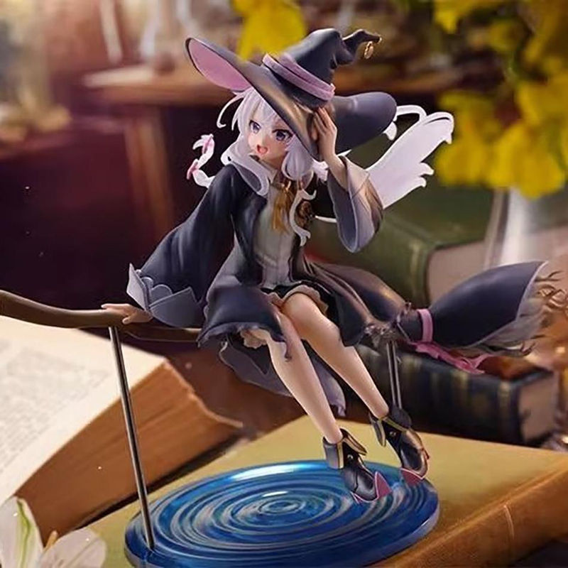 Fashnics Anime Actionfigur Die wandernde Hexe Die Reise von Elaina aus PVC, Multicolor, Höhe: 20 cm - Bild 2