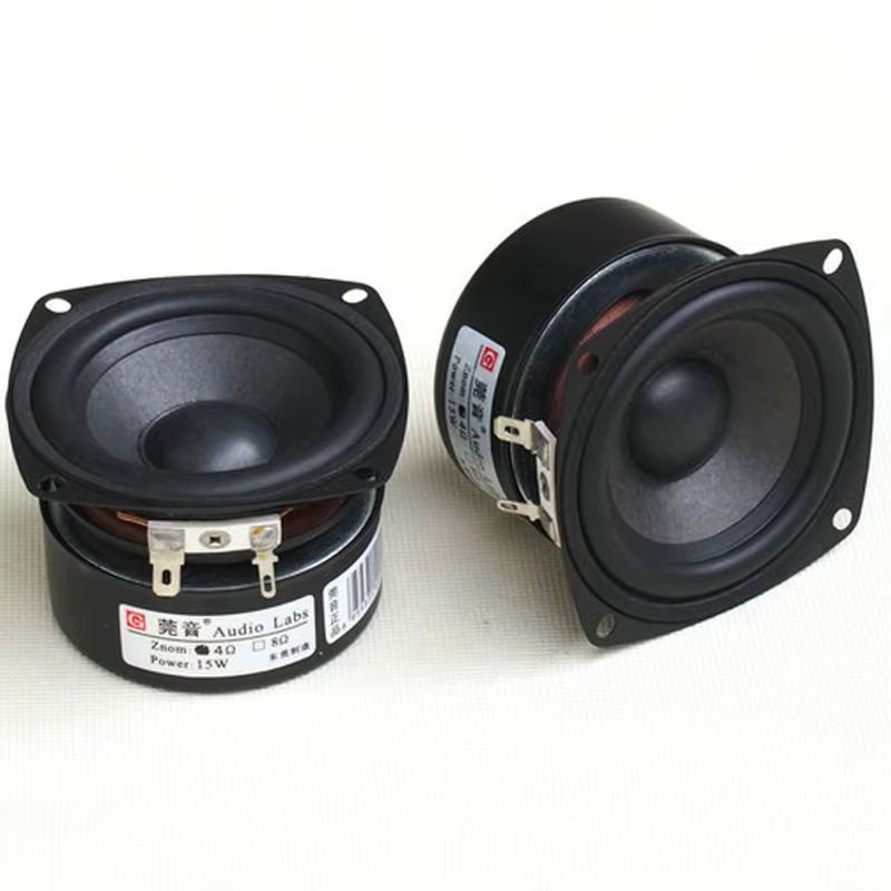 KYYSLB 3 Zoll Full-range-Lautsprecher 5-45W 4-8 Ohm HIFI Lautsprecher in Schwarz - Bild 2
