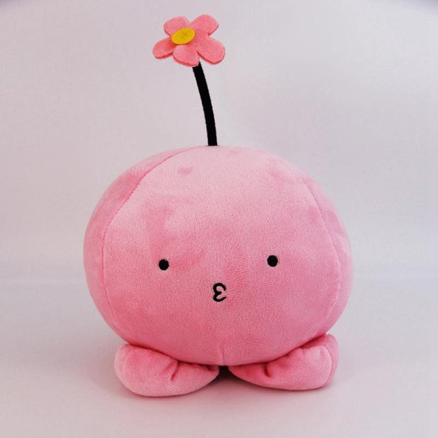 Yiran toy Rosa Oktopus Plüschtier, 30cm - Bild 1