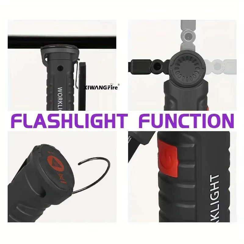 KDULIT Mini UV LED Schwarzlicht Taschenlampe wiederaufladbar in Schwarz zur Fleckenerkennung und Skorpion-Suche - Bild 3