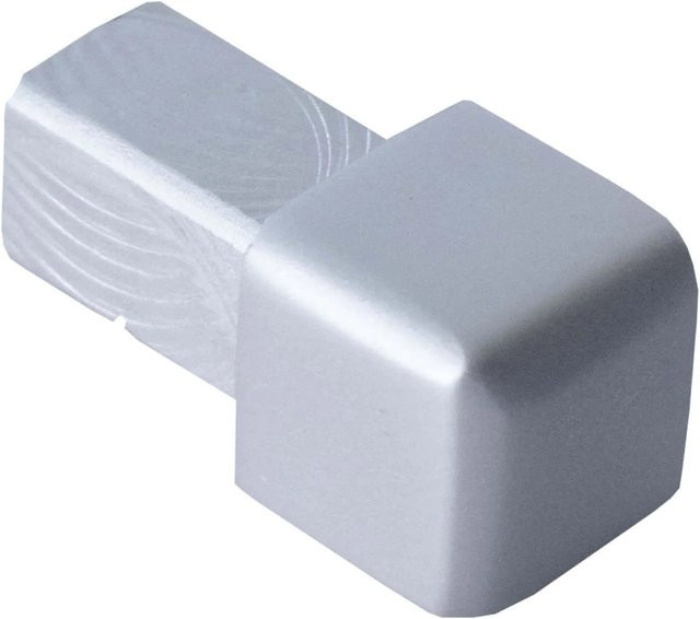 Dalsys Endstück für Quadratprofil 8mm aus Aluminium, Farbe Silber matt - Bild 1