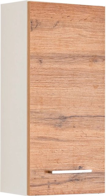Held Möbel Hängeschrank Molina für das Badezimmer in Wotaneiche-Weiß, Breite: 30 cm - Bild 1