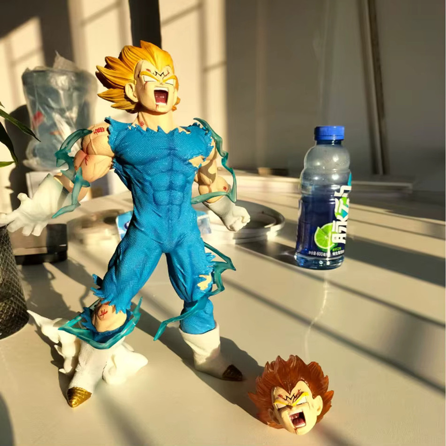 Bandai Dragon Ball Z Super Saiyajin Blue Gogeta Figur, 31cm, PVC - Bild 1