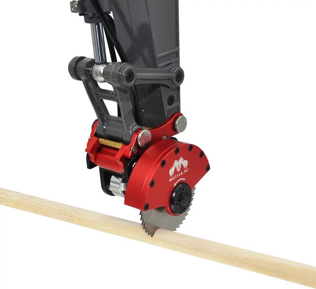 Huina RC Zubehör, elektrische Schneidscheiben Säge, Metall, Rot - Bild 1