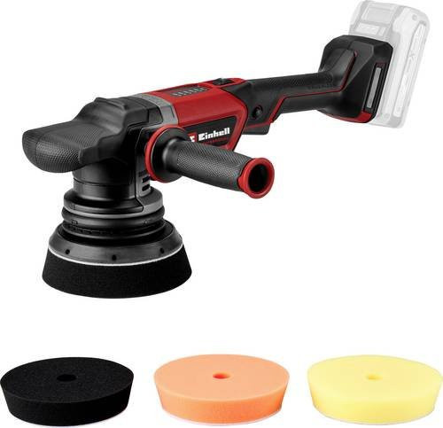 Einhell Professional CP-EP 18/125 Li BL-Solo Akku-Exzenterpolierer 18V in Rot/Schwarz - Bild 1