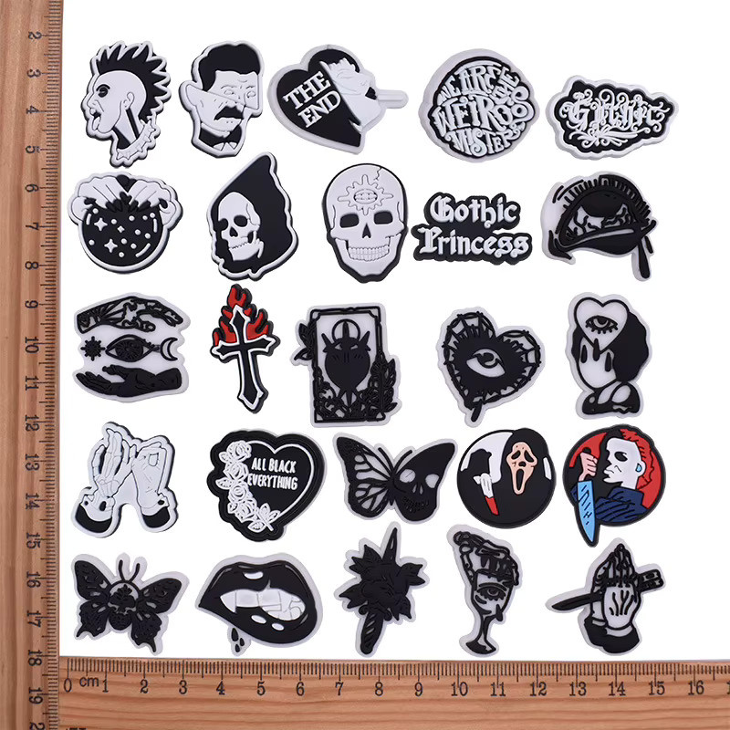 Gothic-Cartoon-Serie Schuh-Charms, Kinder - Bild 5