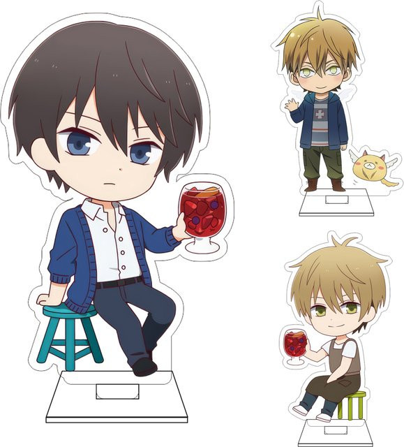 Bandai Junta Azumaya Takato Saijo, Acryl-Figur Standfigur, 10cm - Bild 1
