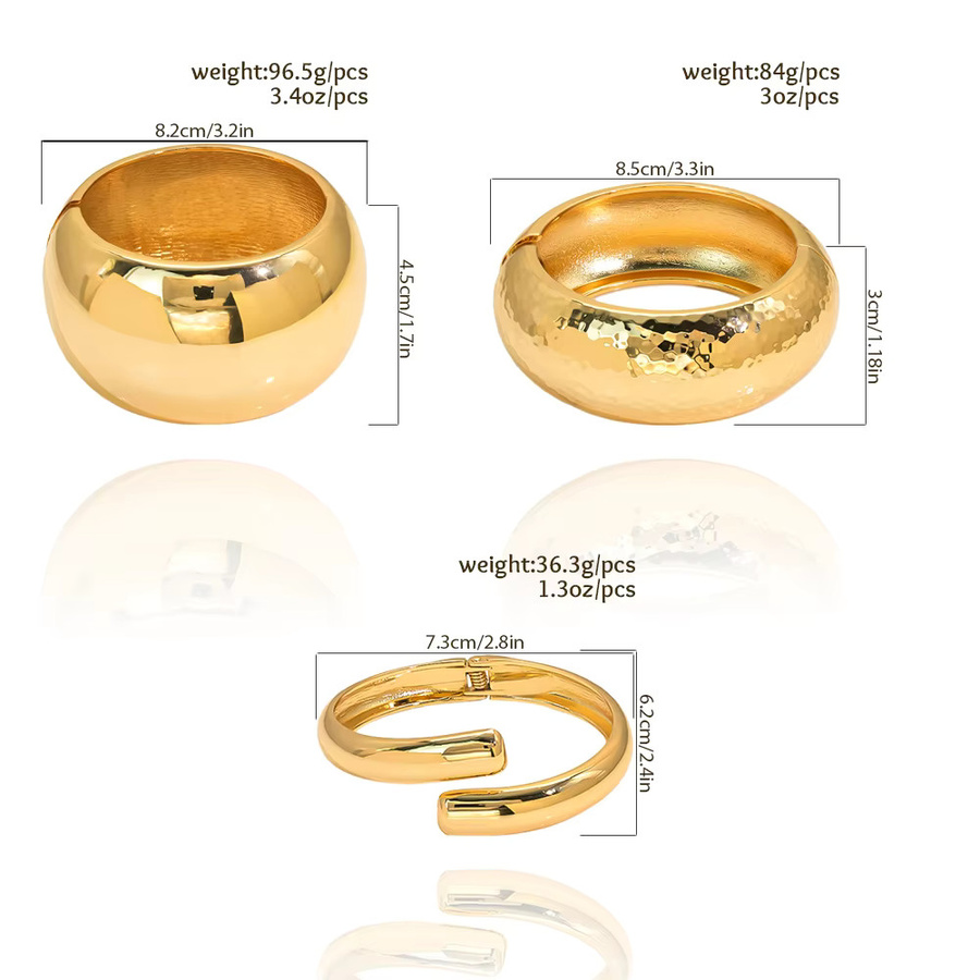 GZJPEI Armband, Gold Farbe, Unisex - Bild 2