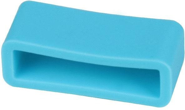 Uhrenarmband-Reifen Silikon, 16 mm, hellblau, Unisex - Bild 1