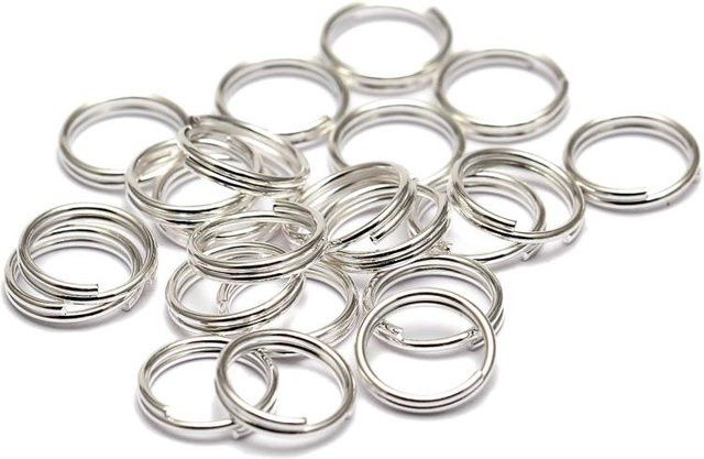 Biegeringe Goldfarbe, 8 mm, Unisex - Bild 1