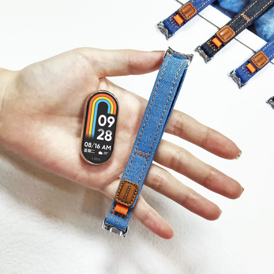 Xiaomi Uhrenarmband Denim, blue, Damen - Bild 3
