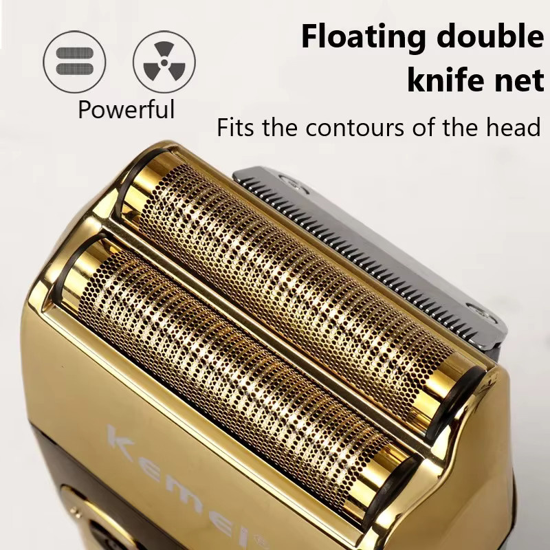 Kemei Elektrorasierer Ersatzteile, Klingen Goldfolie, KM-2026 KM-2028 - Bild 3