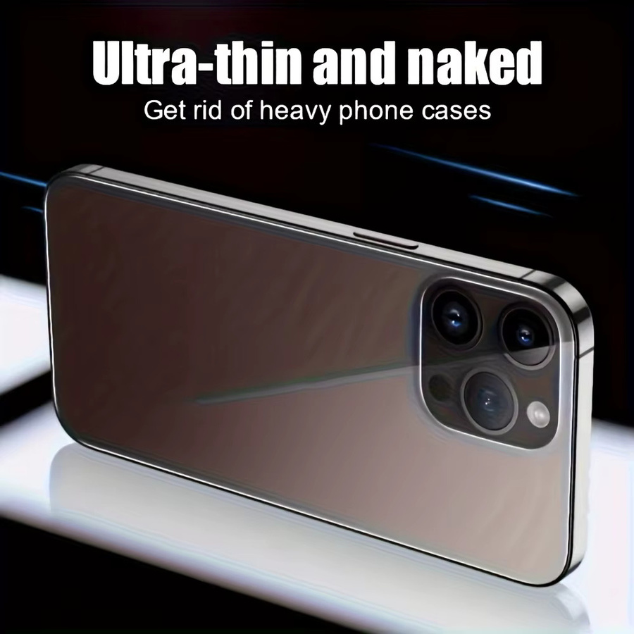 NNBILI 4er-Set Hydrogel-Schutzfolie für die Rückseite von iPhone (Modelle: 17 Pro Max, 17 Air, 16 Pro, 16, 15, 14, 13, 12, 11, 16e, 17e Plus, X, XS Max, Mini), transparent - Bild 2
