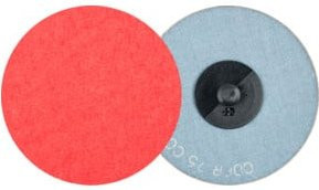 PFERD TOOLS COMBIDISC Keramikkorn Mini-Fiberscheibe CDFR CO-COOL36 in Rot, Durchmesser: 75 mm, für Stahl und Edelstahl - Bild 1