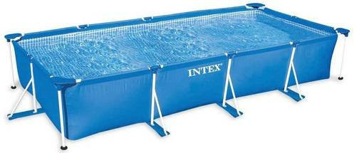 Intex Frame Swimming Pool Set Serie Family IV, blau, B/T/H: 450 x 220 x 84 cm - Bild 1