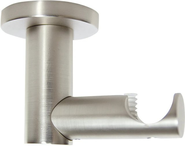 Mydeco Gardinenstange Urban aus Metall für Deckenmontage, Farbe: Silber, Durchmesser: 2,5 cm, 1-läufig - Bild 1