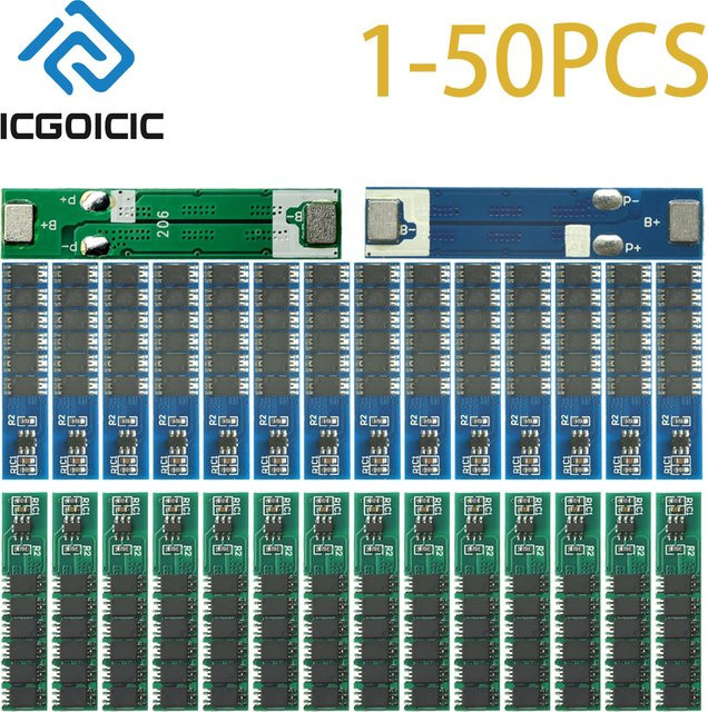 Batterieschutzplatine 1S 12A BMS für 18650 LiFePO4 3,2V oder Li-Ion 3,7V mit 6-MOS Modul - Bild 1