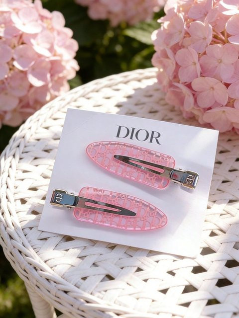 DIOR Haarspangen, Rosa, Damen - Bild 1