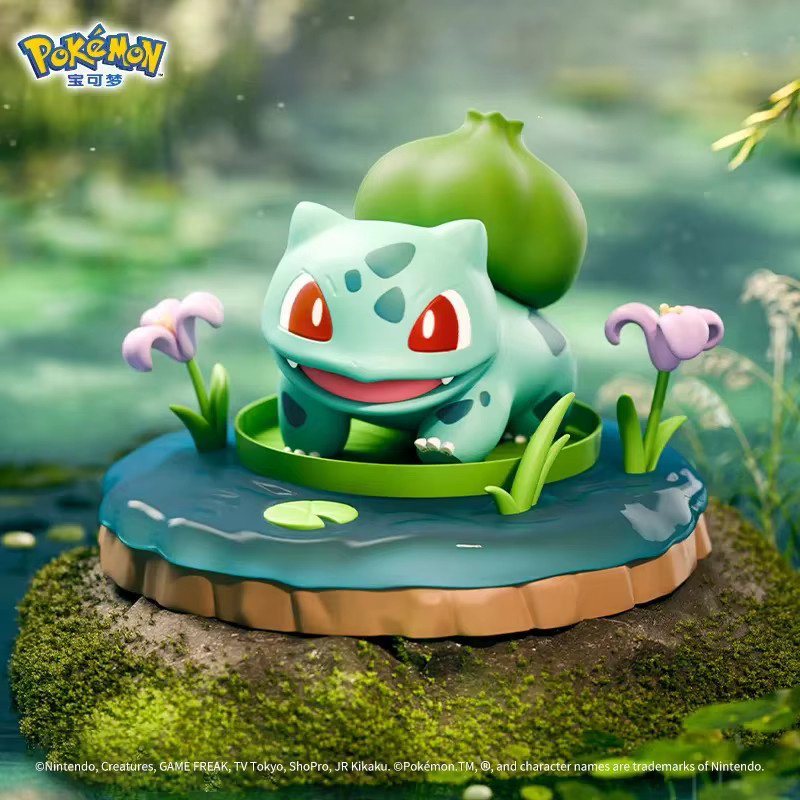 Pokémon Actionfiguren, Psyduck Pikachu Eevee Meowth Bulbasaur Slowpoke - Bild 3