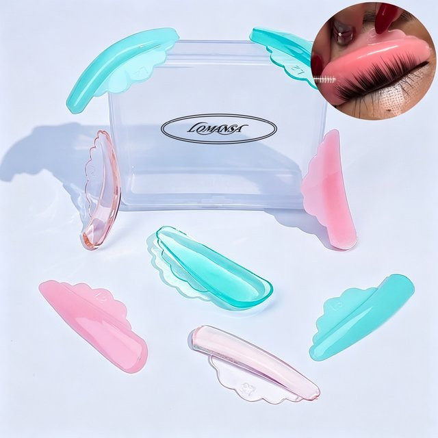 Lomansa Free Glue Wimpern-Lifting-Schutzpad, Unisex - Bild 1
